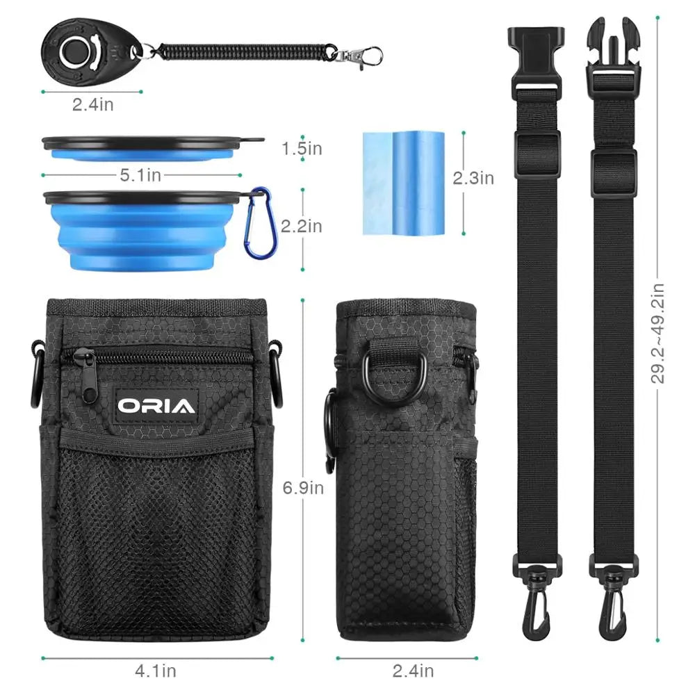 ORIA Outdoor Pet Dog Carrier Bag Dog Training