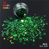 TCT-093 Mix Shape Mix Size Nail Glitter
