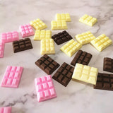 100pcs 23*16mm Mix Chocolate Polymer Slime Box Toy