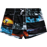 Men's Printed Board Shorts Quick Dry Beach Shorts