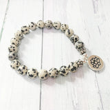 Ruberthen New Arrival Design Dalmatian Natural Stone Bracelet