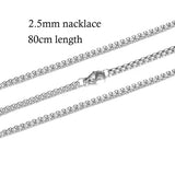 10pcs/lot 316 Stainless Steel Necklace and Bracelet Chain