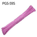 YOUGLE Metallic 550 Paracord Parachute Cord Lanyard with