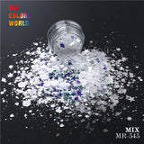 TCT-093 Mix Shape Mix Size Nail Glitter