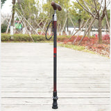 Adjustable Telescopic Canes Walking Sticks Easy Grip Handle