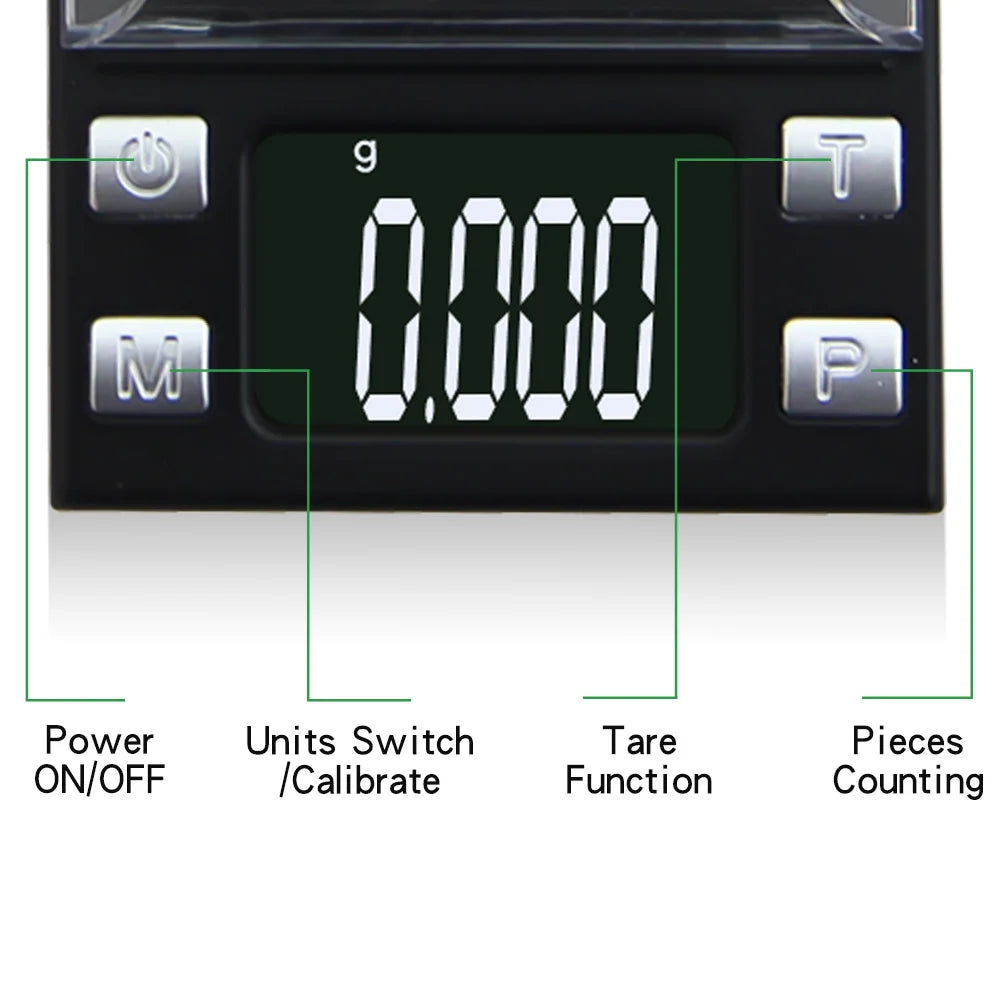 High Precision 0.001g 100g Electronic Jewelry Lab Scales
