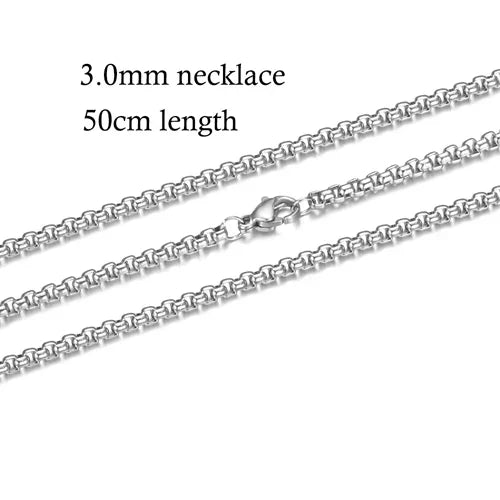 10pcs/lot 316 Stainless Steel Necklace and Bracelet Chain