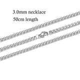 10pcs/lot 316 Stainless Steel Necklace and Bracelet Chain