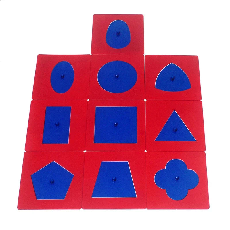 Baby Toys Montessori Materials Professional Quality Metal Insets