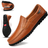 Leather Men Casual Shoes Men's Loafers Moccasins Breathable