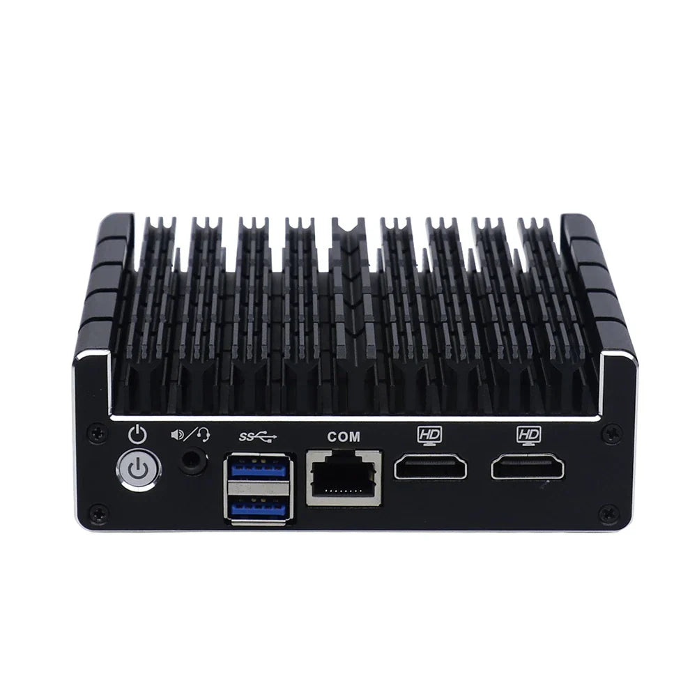 Yanling Latest Intel J3060 Fanless Mini PC Dual