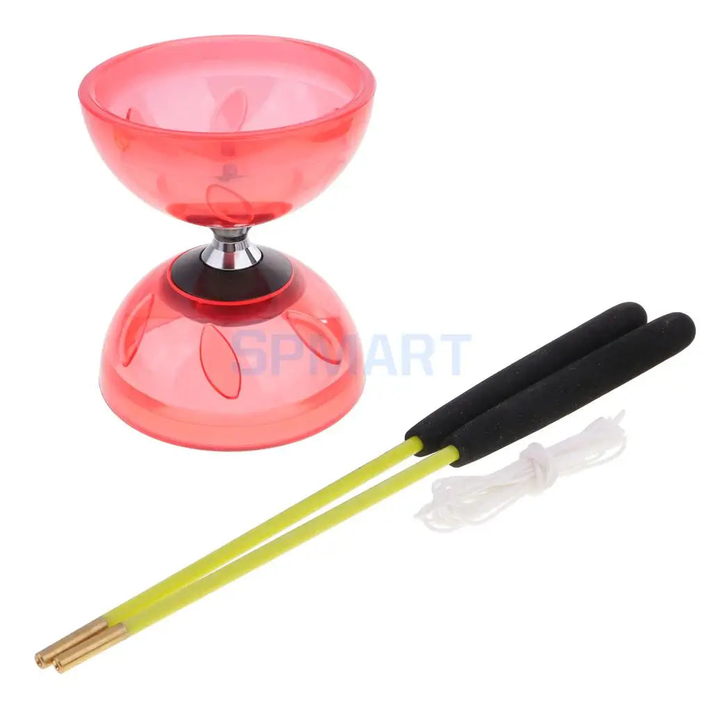 3 Triple Bearing Juggling Diabolo Toy with String