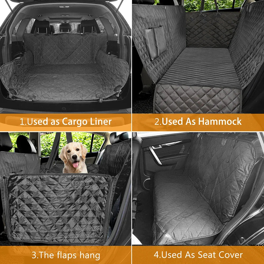 Dog Car Seat Cover 100% Waterproof Dog Seat