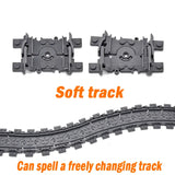 MOC Railway Track Train Tracks Straight Curved Soft