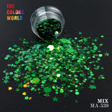 TCT-093 Mix Shape Mix Size Nail Glitter