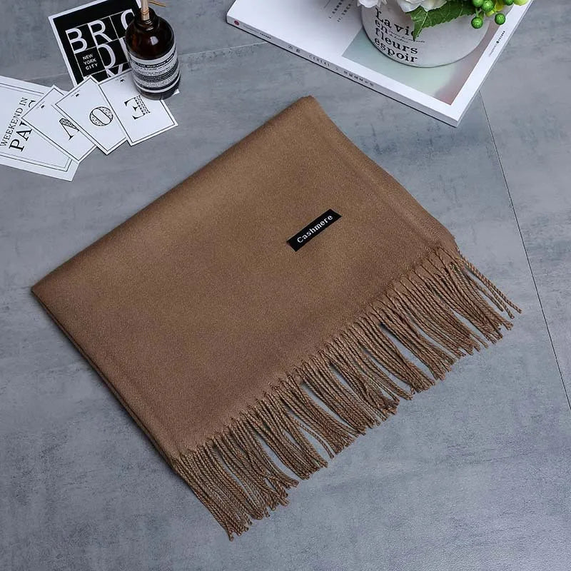 200*70cm High Quality Winter Cashmere Scarf Thicken Warm