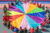 [Funny] Sports game 2M/3M/4M/5M/6M Diameter Outdoor Rainbow Umbrella