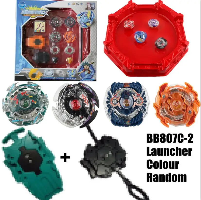 B-X TOUPIE BURST BEYBLADE 4pcs/Set Spinning Top 4D