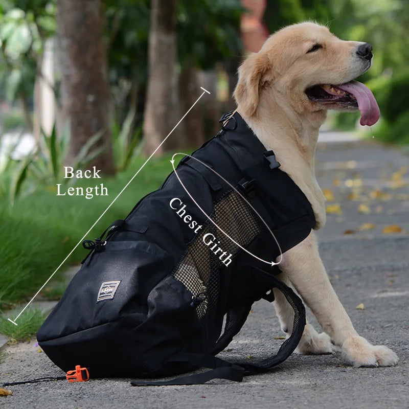 Adjustable Pet Dog Outdoor Travel Backpack For Hiking