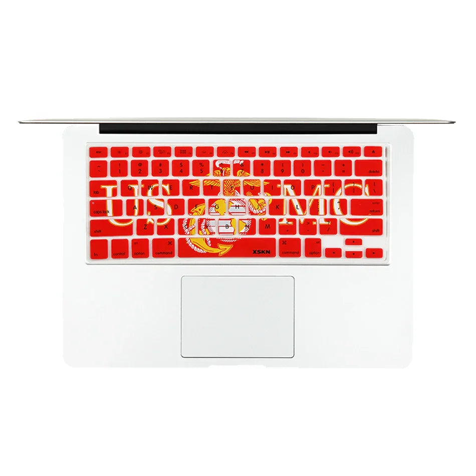 XSKN USMC Marine Flag Silicone Keyboard Cover Skin