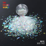 TCT-093 Mix Shape Mix Size Nail Glitter
