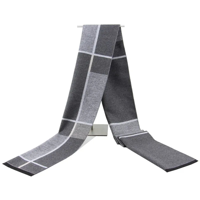 Newest fashion design casual scarves winter Men's cashmere