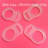 Chenkai 100pcs Clear Silicone Mam Adapter O Rings