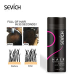 One Kit 2pcs Spray 25g Hair Fiber Fluffy