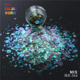 TCT-093 Mix Shape Mix Size Nail Glitter