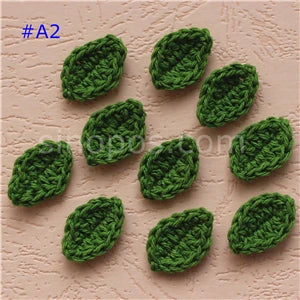100 Colorfull Handmade Cotton Crochet Flowers, quilt scrapbooking