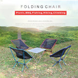 Lightweight Compact Folding Camping Backpack Chairs, Portable Foldable