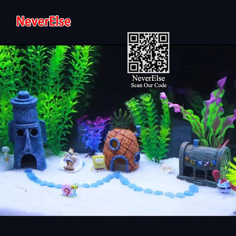 Aquarium Decorations Ornament aquarium Accessory Fish Tank Pineapple
