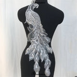 1 Piece Phoenix Neckline Lace Applique Ivory Lace