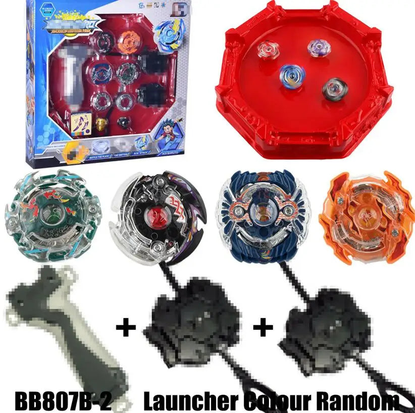 B-X TOUPIE BURST BEYBLADE 4pcs/Set Spinning Top 4D