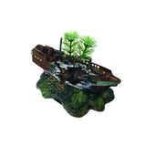 Hot Aquarium Decoration Skeleton on Toilet Fish Tank
