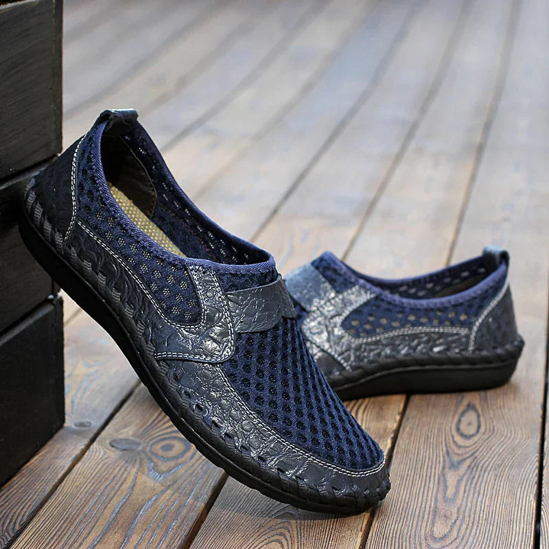 2019 Summer Breathable Mesh Shoes Mens Casual Shoes