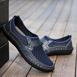 2019 Summer Breathable Mesh Shoes Mens Casual Shoes