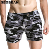 SEOBEAN Men's Camo Casual Shorts Summer Style Fashion