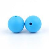 Joepeada 300Pcs/lots 12mm Round Silicone Teething Beads Food