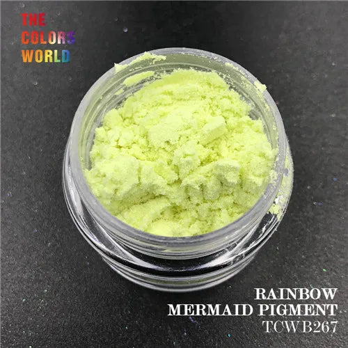 TCT-088 Mermaid Rainbow Pigment Mirror Pigment Chrome Aurora