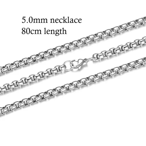 10pcs/lot 316 Stainless Steel Necklace and Bracelet Chain