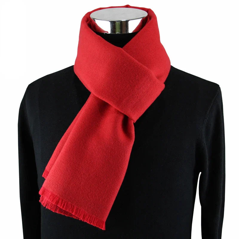 Newest fashion design casual scarves winter Men's cashmere