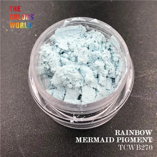 TCT-088 Mermaid Rainbow Pigment Mirror Pigment Chrome Aurora