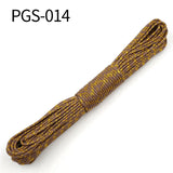 YOUGLE Metallic 550 Paracord Parachute Cord Lanyard with