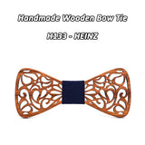 Mahoosive New Floral Wood Bow Ties for Men