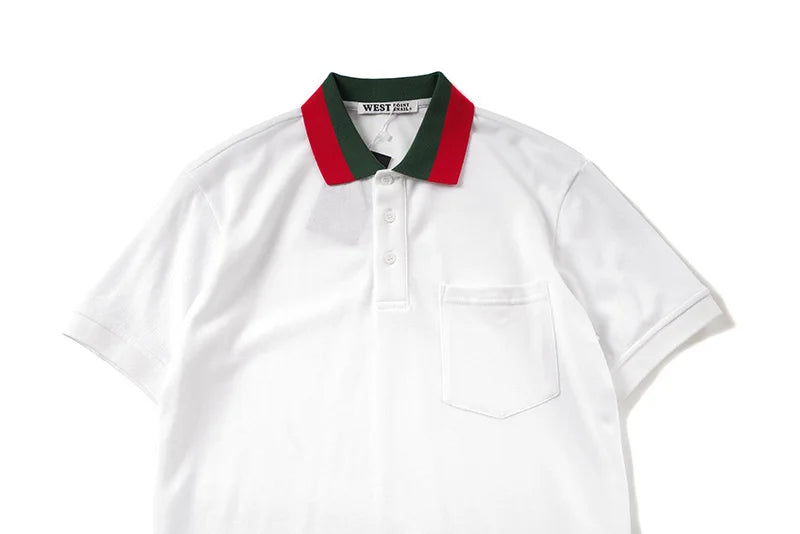 High New Novelty 2023 Embroidered Green Red stripe