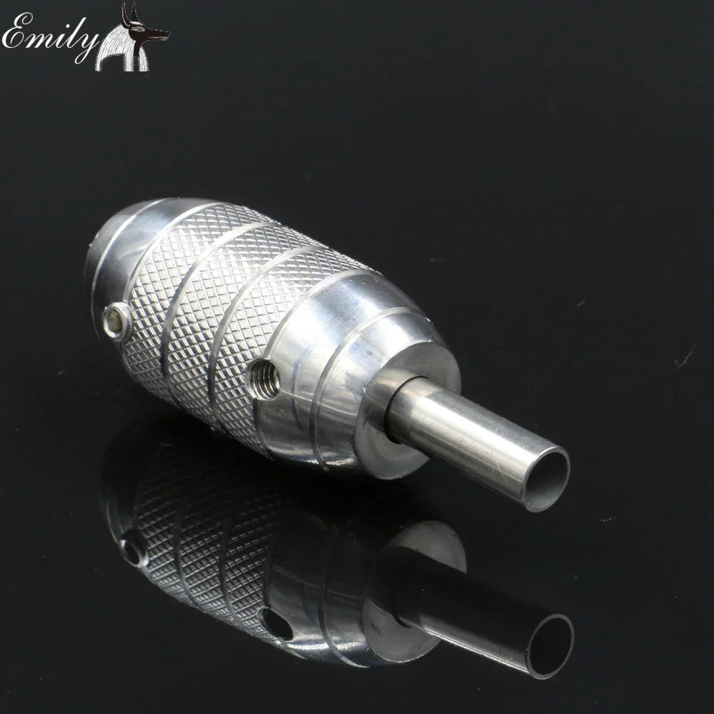 25mm Stainless Steel Tattoo Grip with Back Stem