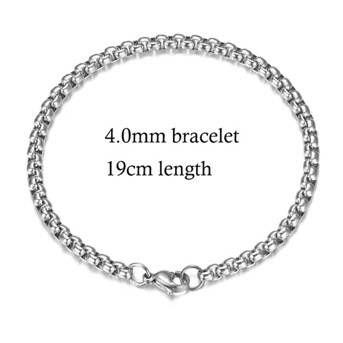 10pcs/lot 316 Stainless Steel Necklace and Bracelet Chain