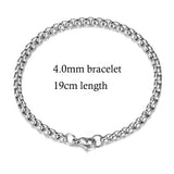 10pcs/lot 316 Stainless Steel Necklace and Bracelet Chain