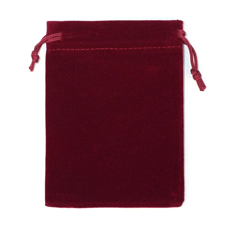 50Pcs 5x7 Velvet Bag Drawstrings Pouches Small size